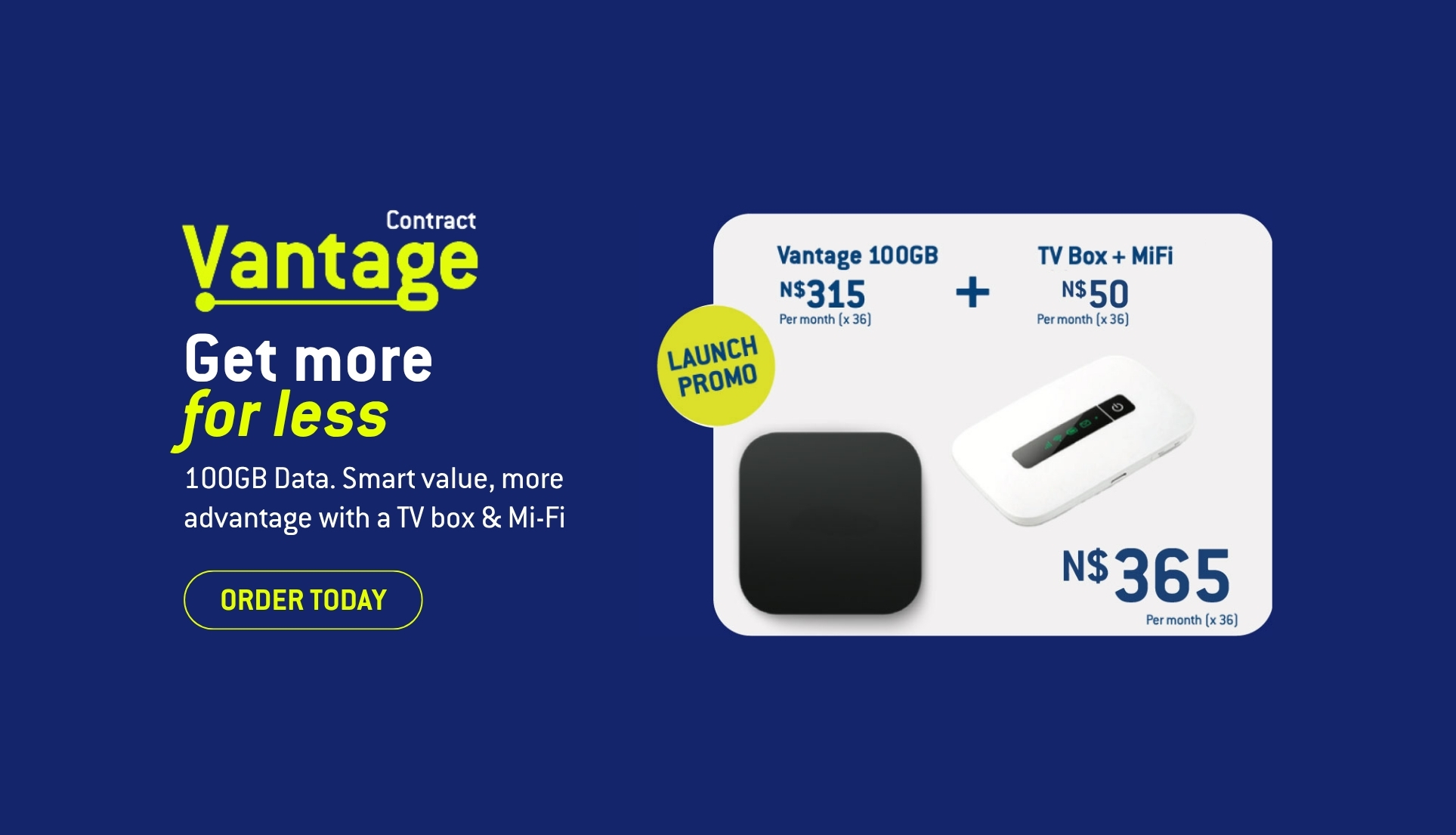 Vantage LP Carousel V100GB TV Box